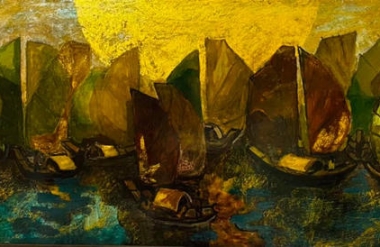 Tác phẩm : Bình Minh - Họa sĩ : Ngô Thành Nhân